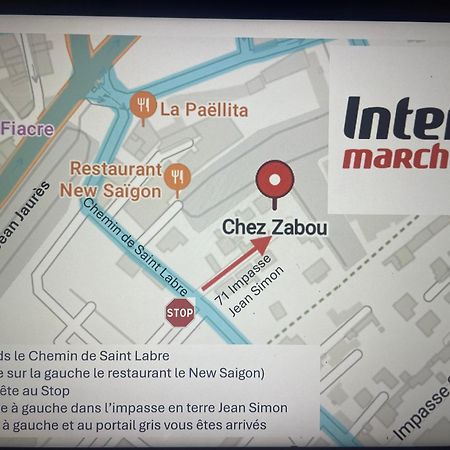 Ferienwohnung Chez Zabou Carpentras Exterior foto